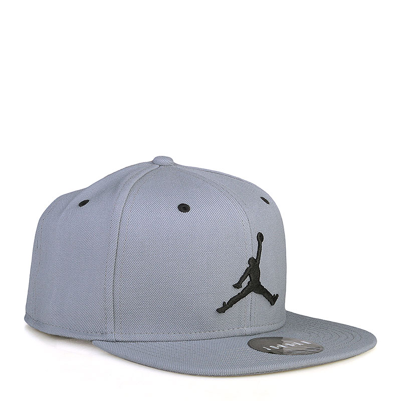 мужская серая кепка Jordan Jordan Jumpman Snapback 619360-066 - цена, описание, фото 1
